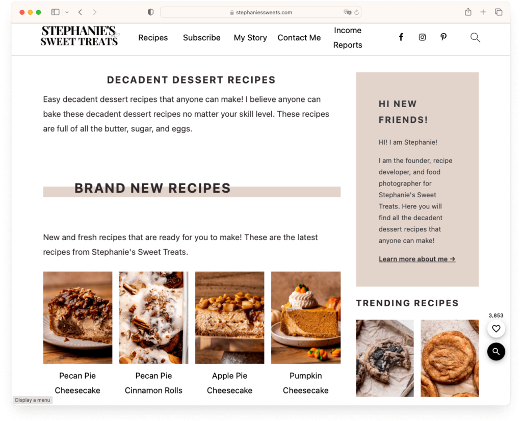 Stephanie's Sweet Treats